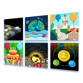 Various topics of games and apps