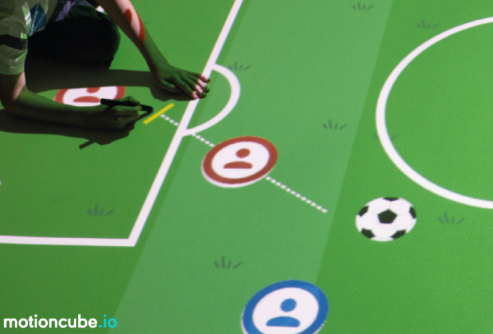 Play Soccer on the Interactive Floor or Table