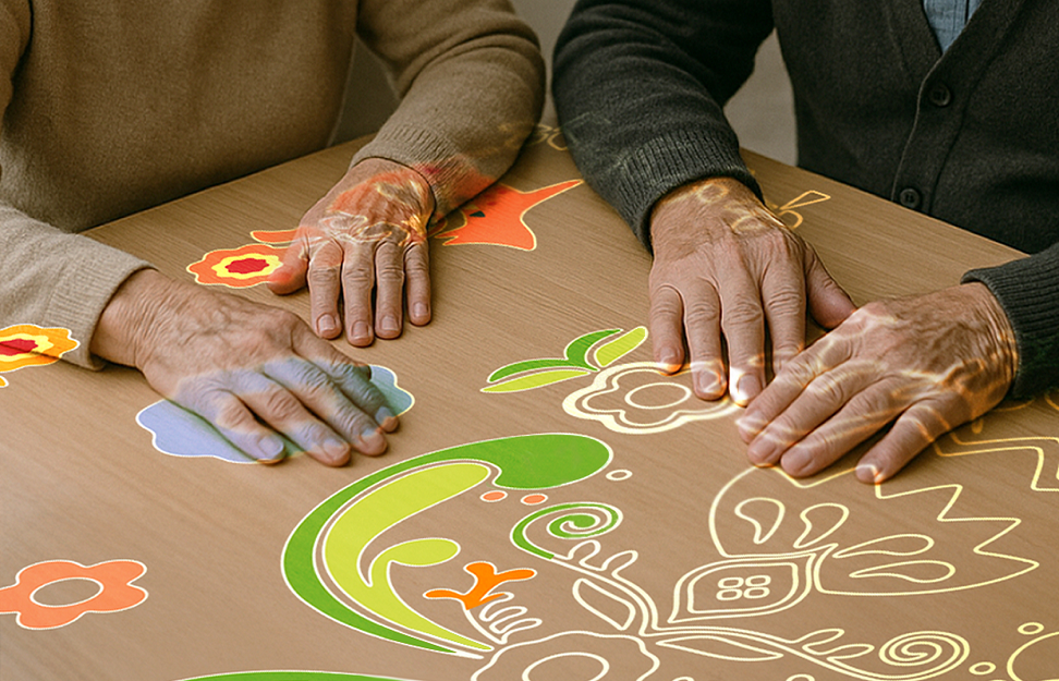 Magic Table for Senior-Shared Experiences