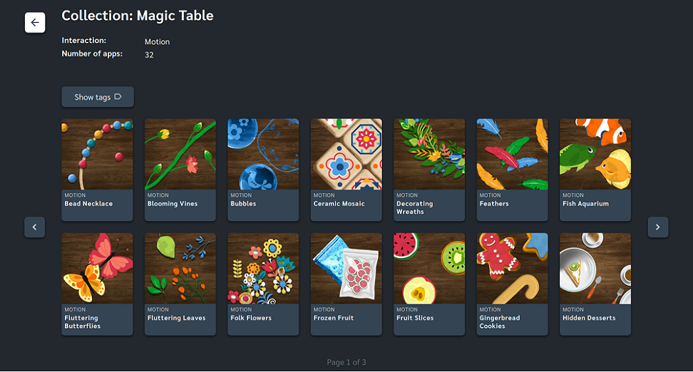Ready-to-deploy 32 senior-friendly apps designed for calm, shared moments at the table.
