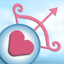 Cupid's arrow logo